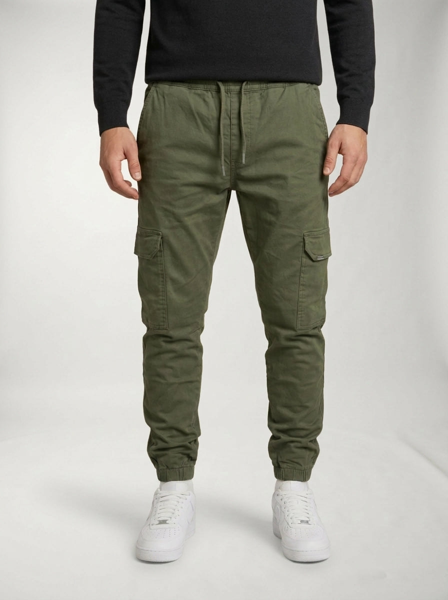 Pantalones Cargo Laluna LAVRA - detalle bolsillos cargo