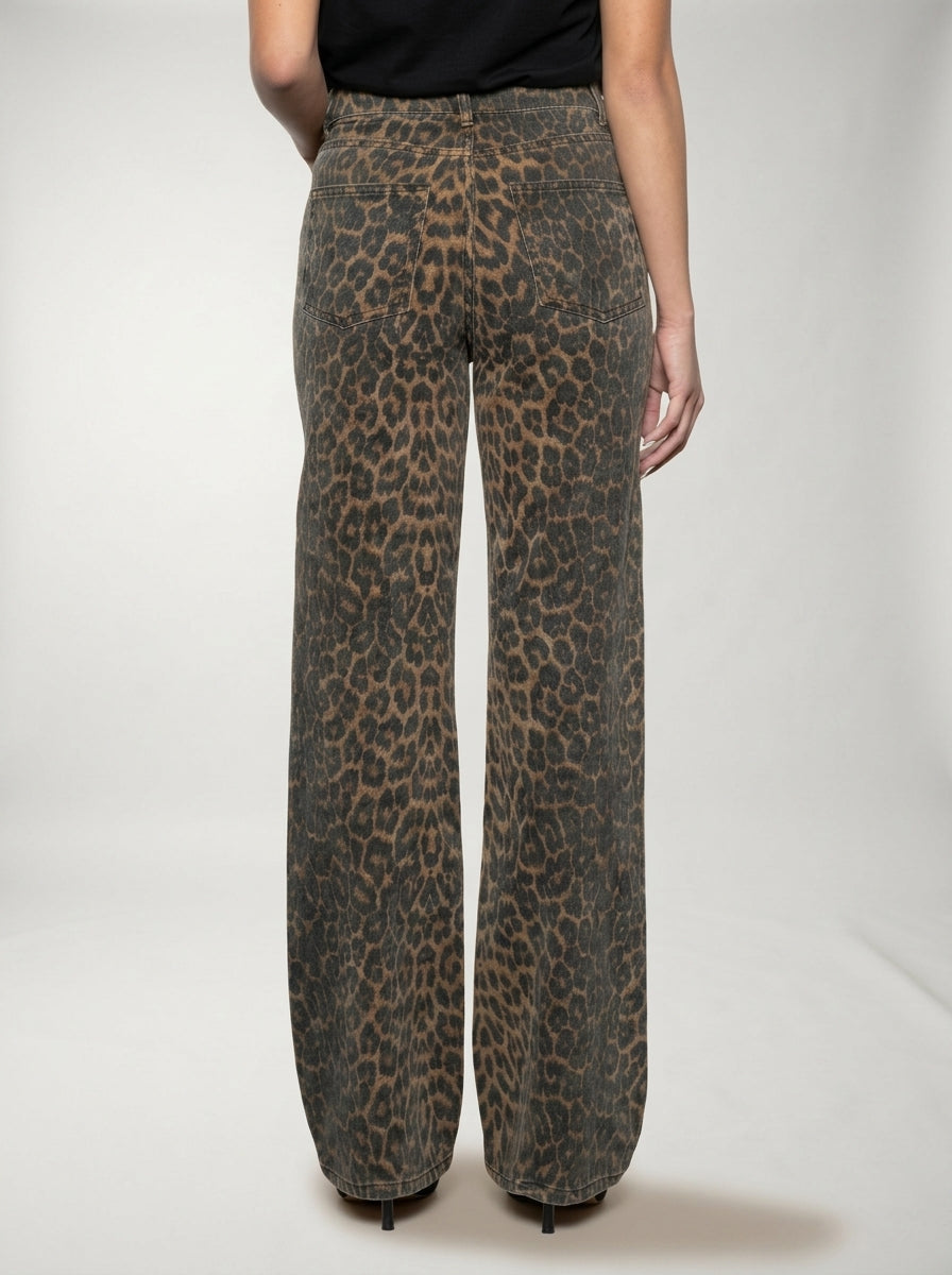 Pantalones LEOPARDO LAVRA - vista posterior