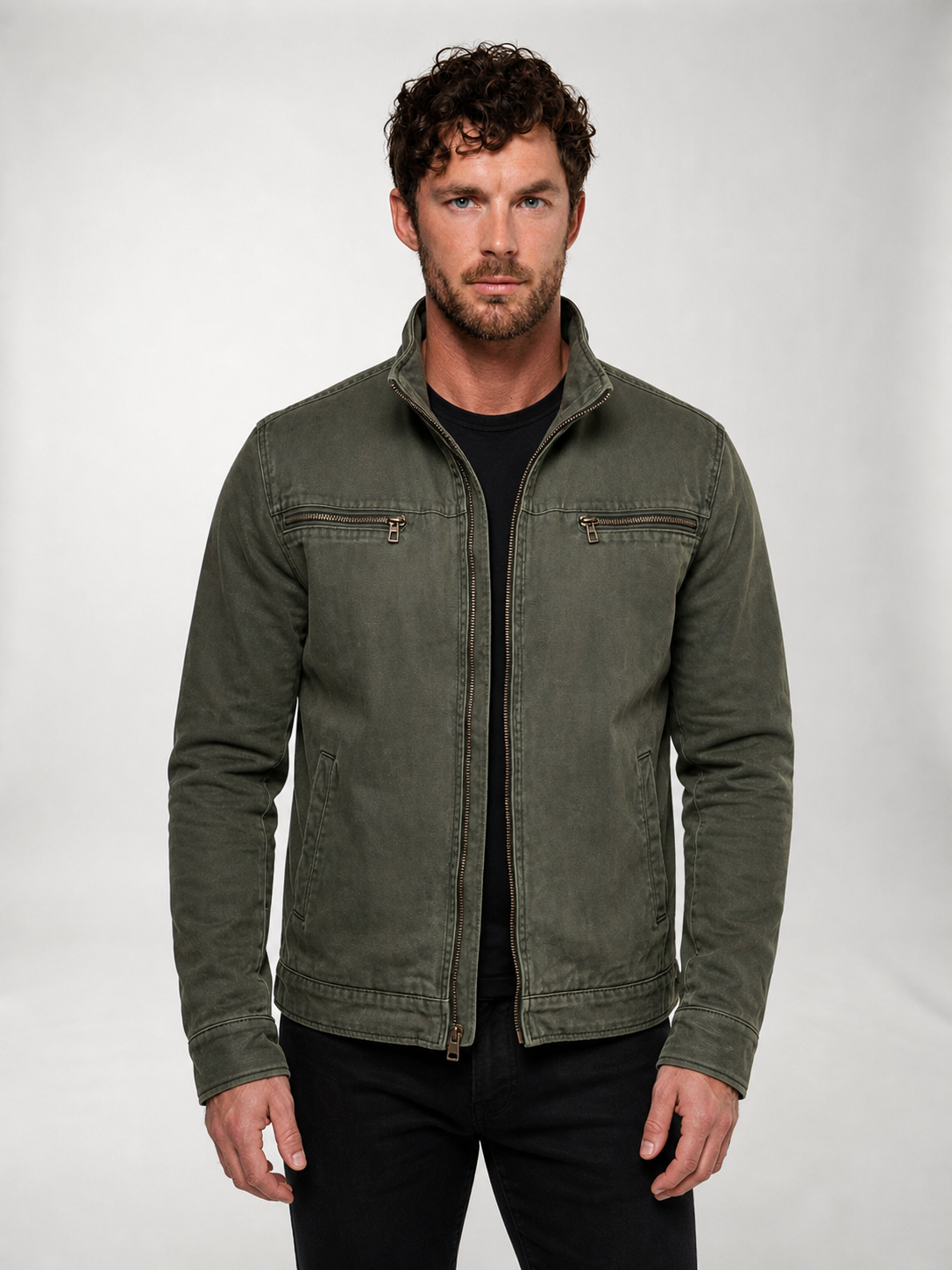 Chaqueta LOUIS LAVRA - detalle tejido