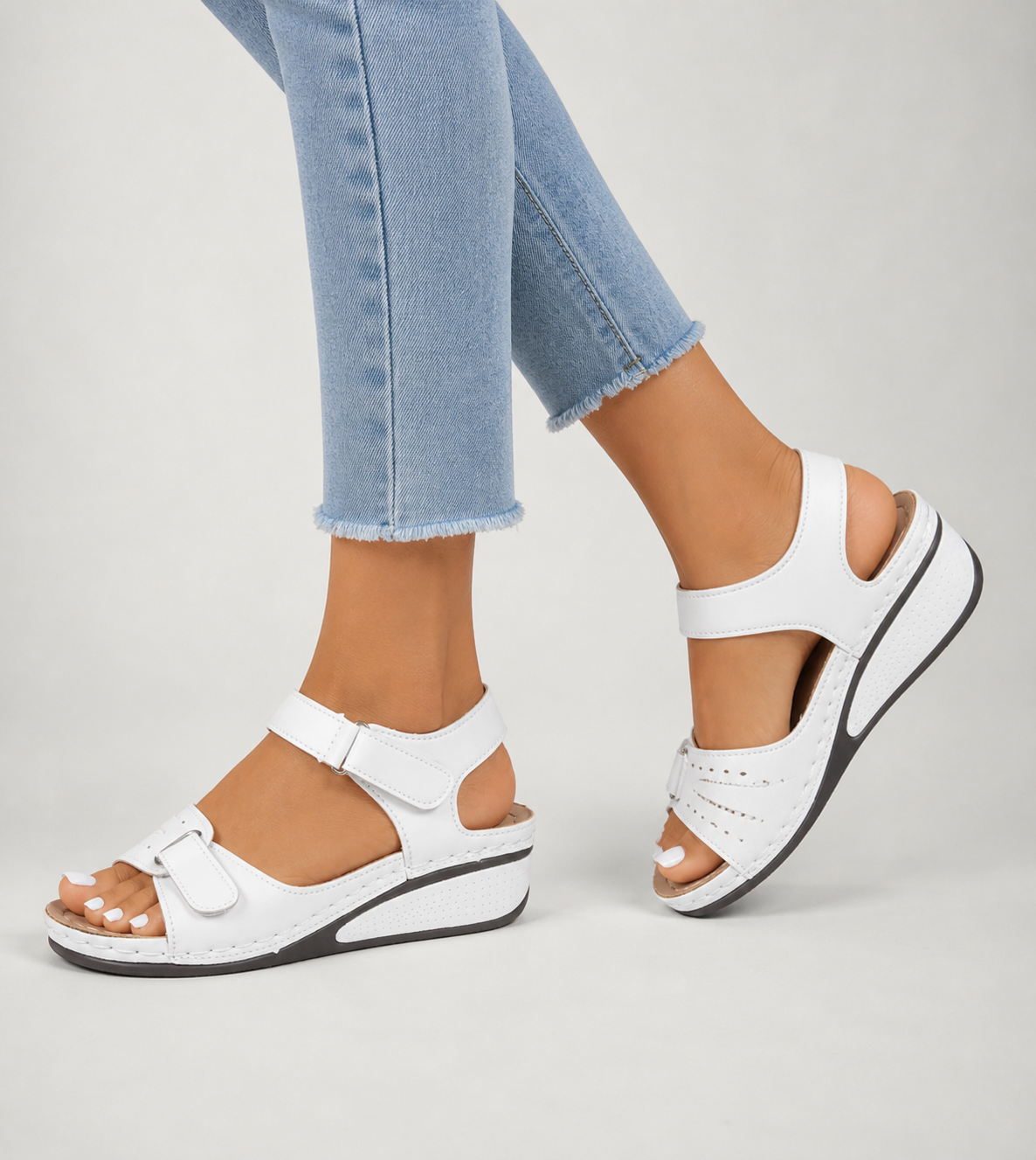 Sandalias Élise LAVRA - suela ergonómica