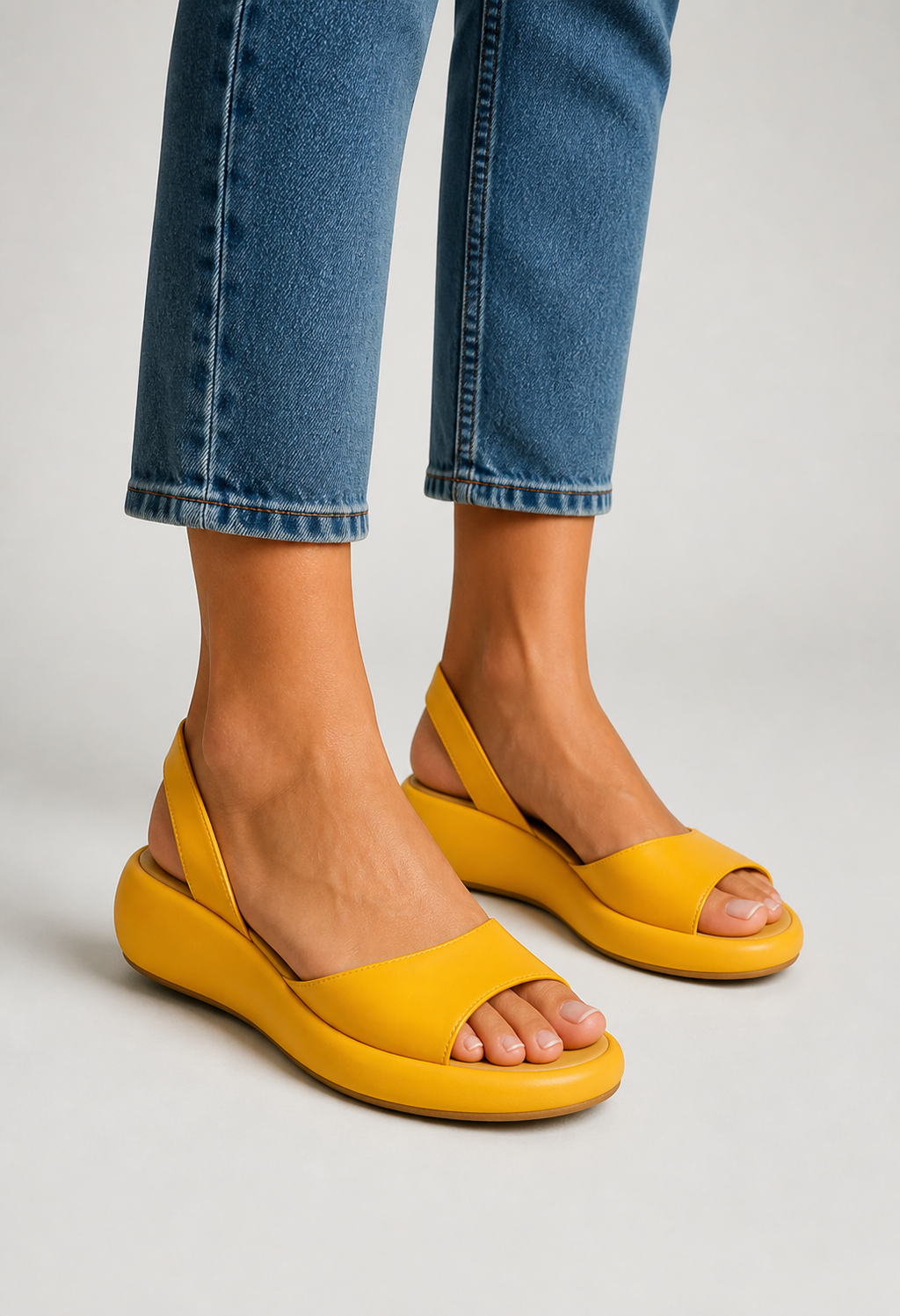 Sandalias Elvire LAVRA - naranja verano