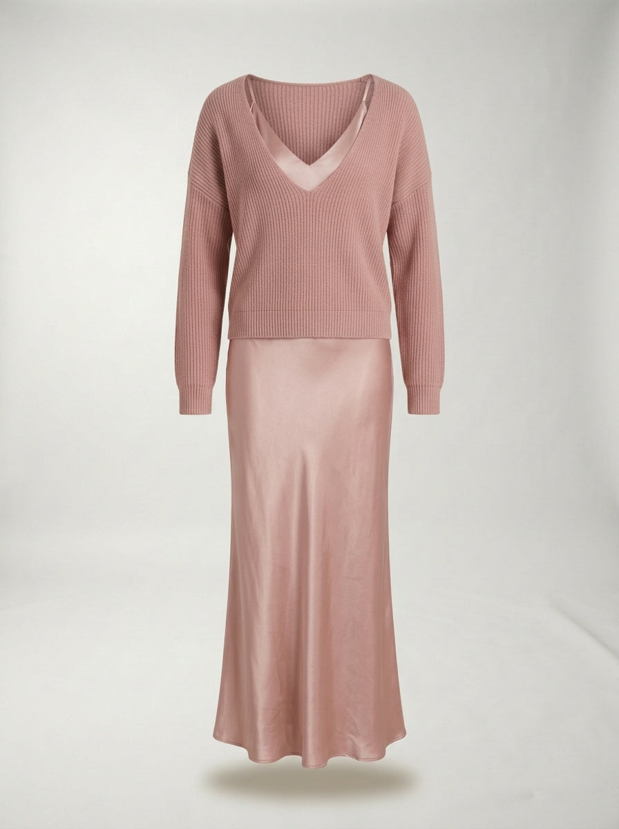 Vestido Patricia + Jersey LAVRA - vista frontal