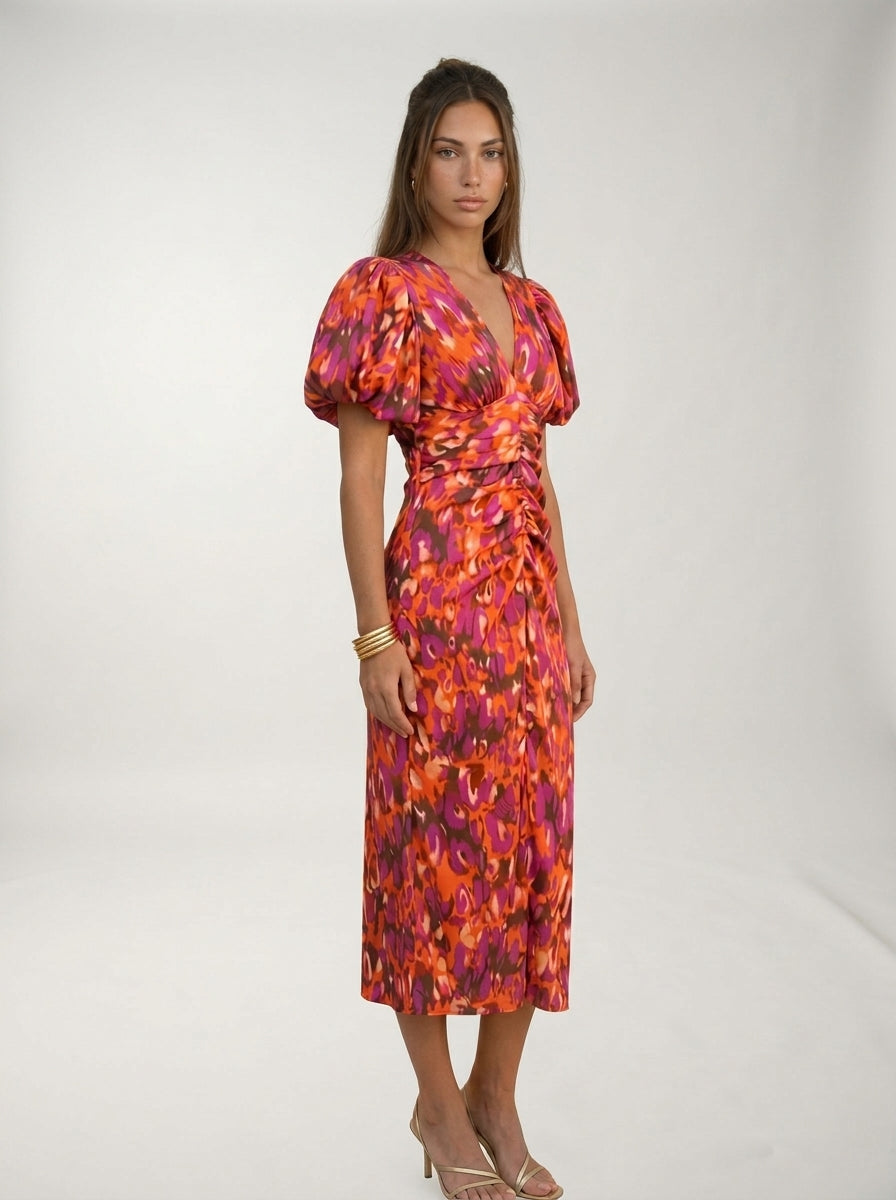 Vestido Andrea LAVRA - vestido primavera vista posterior look completo