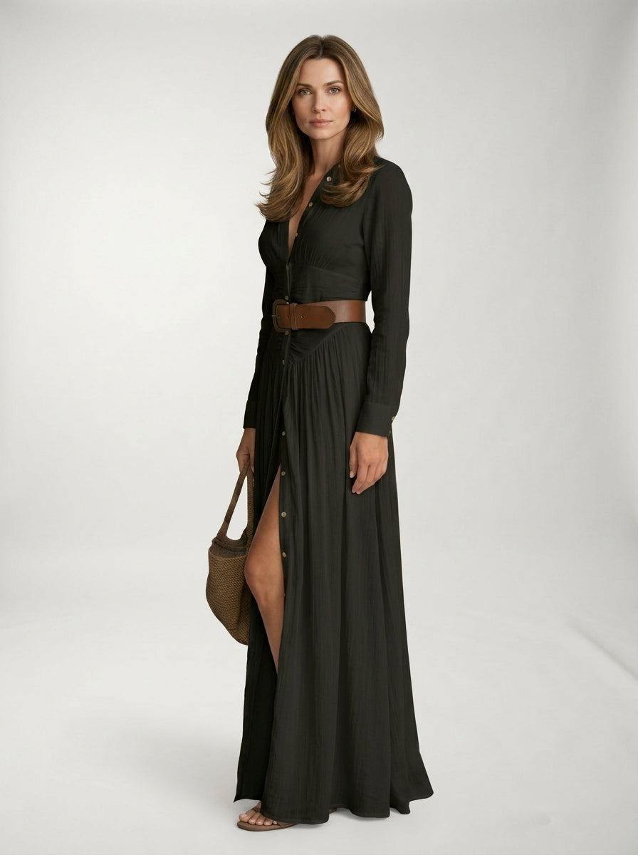 Vestido Laurette LAVRA - falda plisada