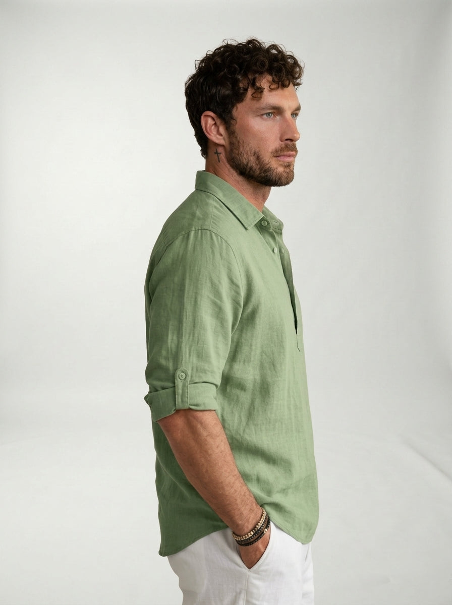 Camisa Lino Atelier