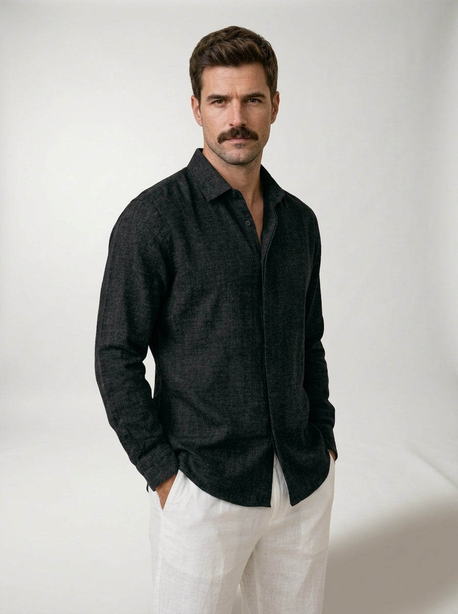 Camisa casual Giovanni LAVRA - colores disponibles