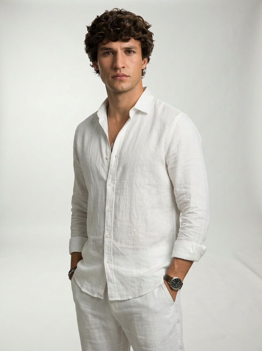 Camisa Cristof LAVRA - modelo editorial