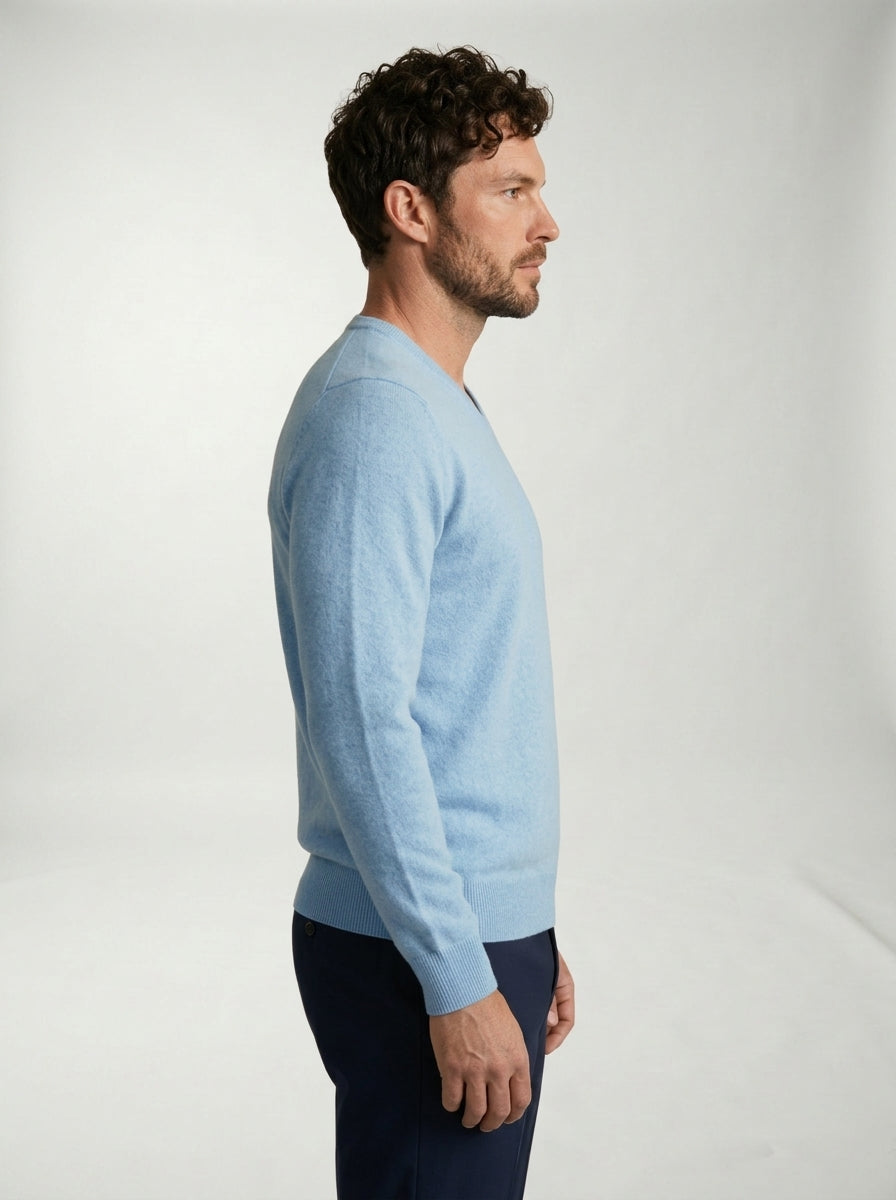 Jersey Tommy LAVRA - detalle cuello redondo