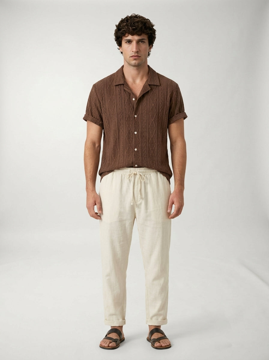 Conjunto Portofino LAVRA - conjunto hombre texturizado colores disponibles