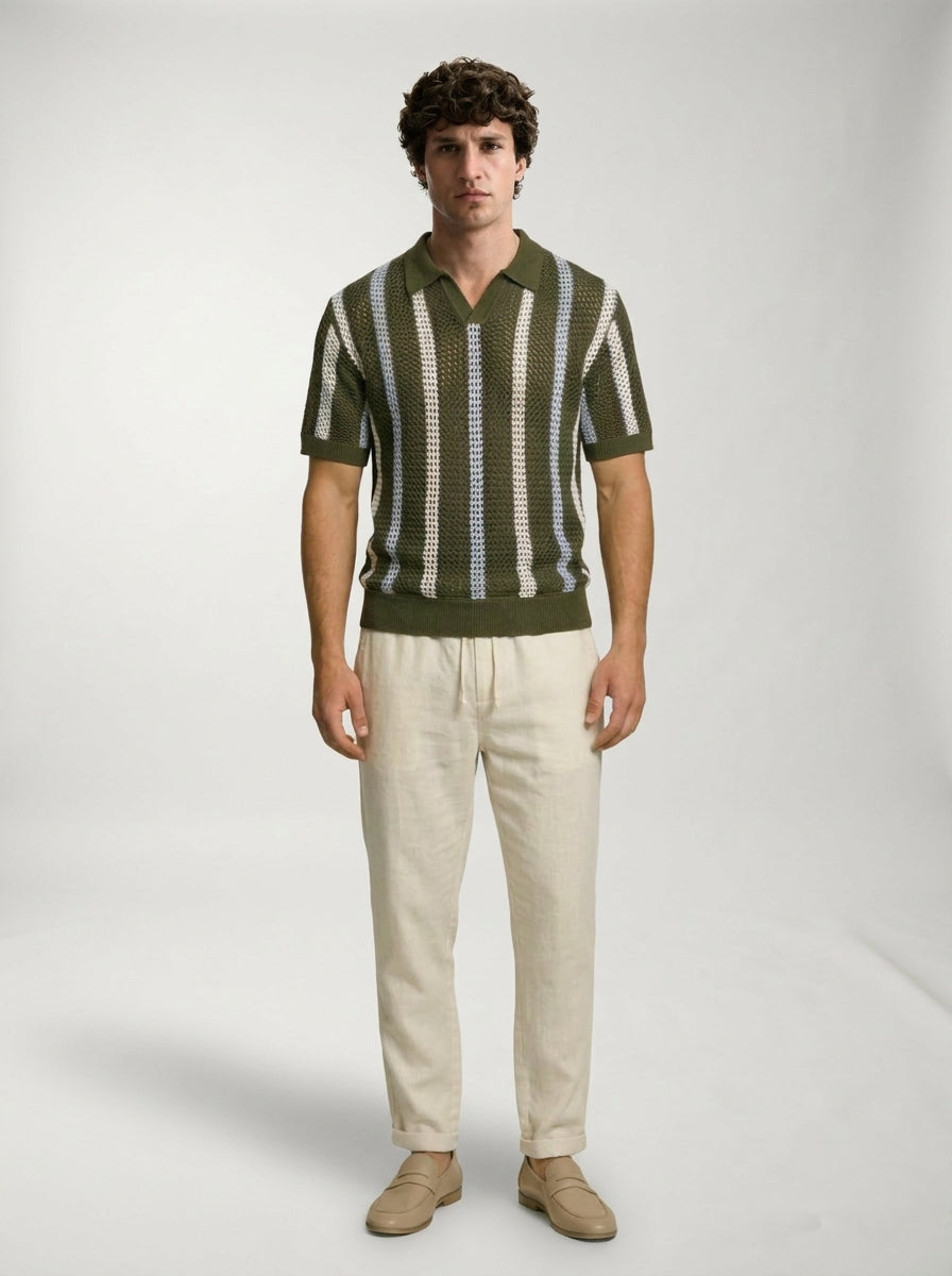 Conjunto Atelier LAVRA - conjunto hombre vista posterior verano