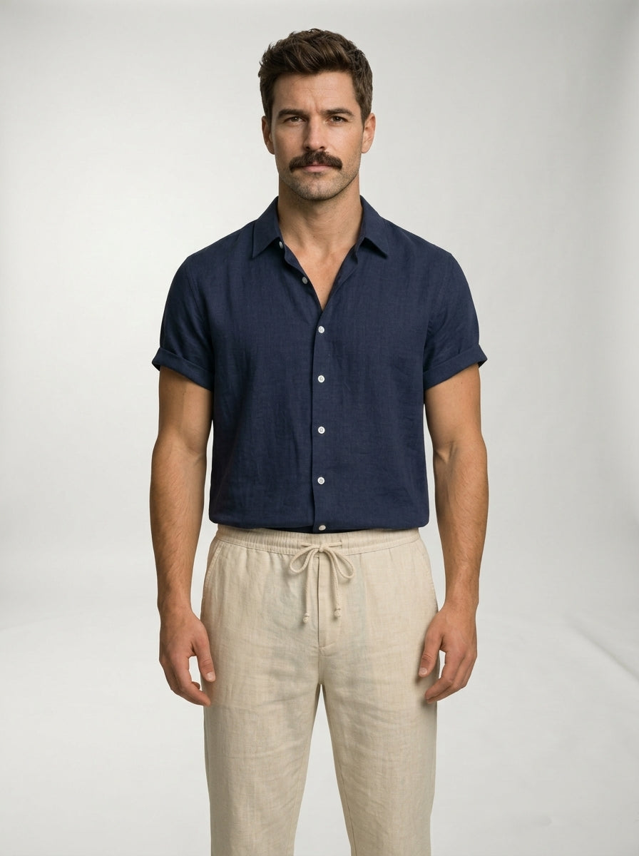 Conjunto St Tropez LAVRA - conjunto hombre colores disponibles azul marrón