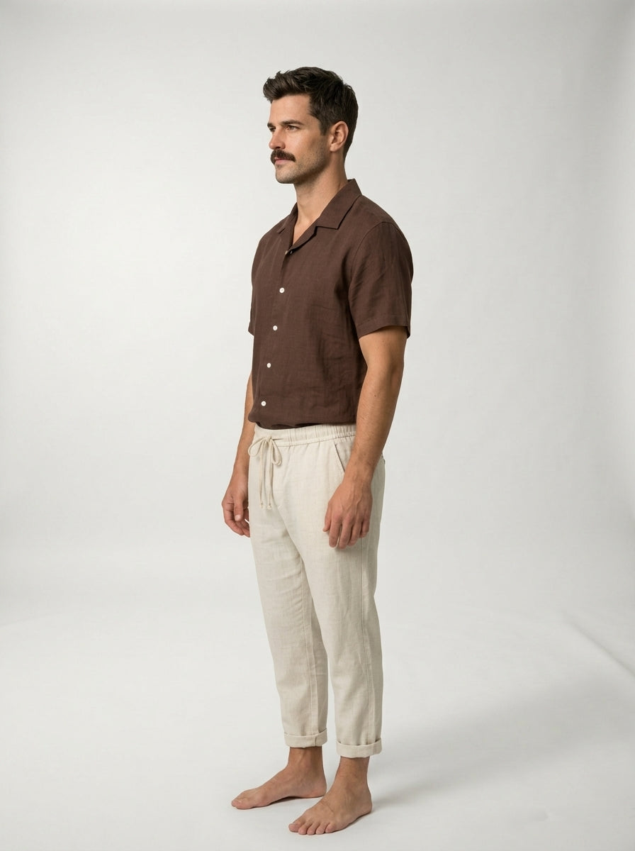 Conjunto St Tropez LAVRA - conjunto hombre detalle camisa