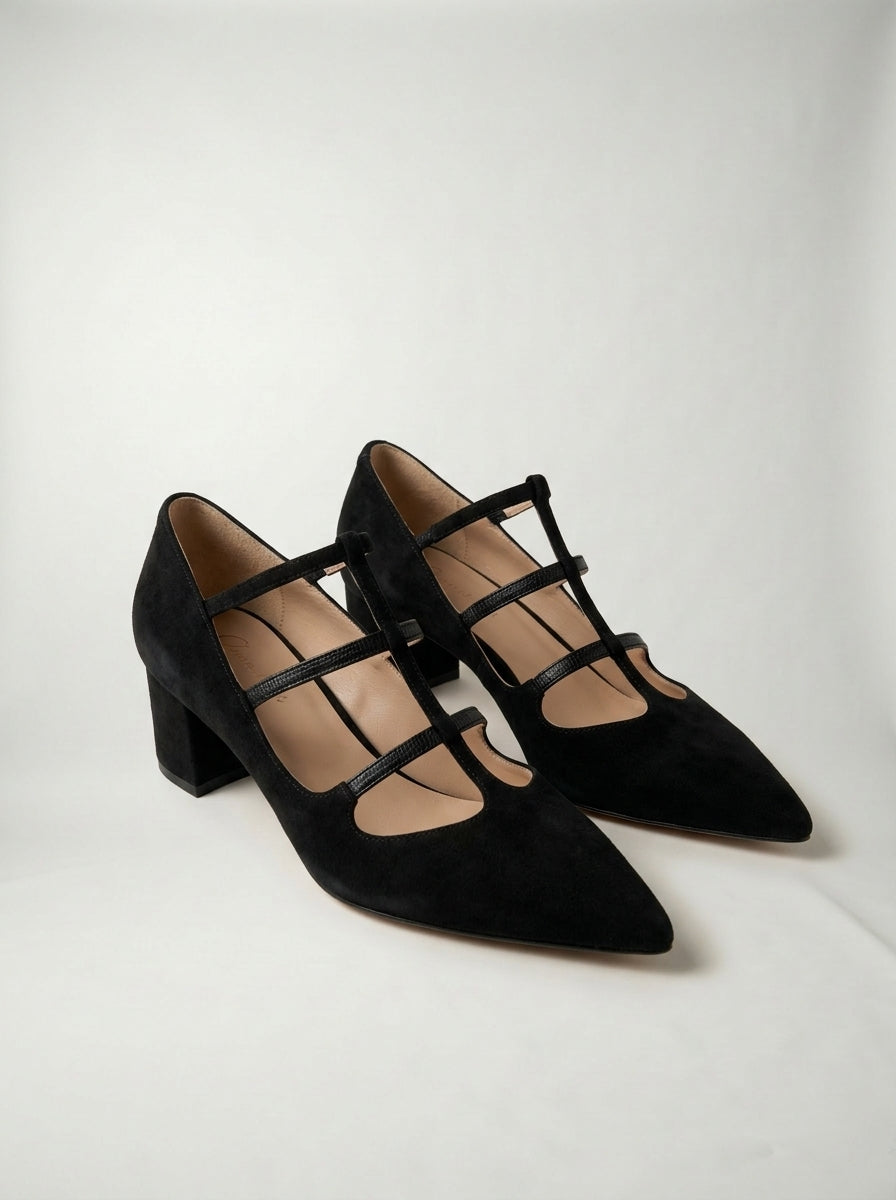 Tacones Giada LAVRA - tacón mujer vista lateral