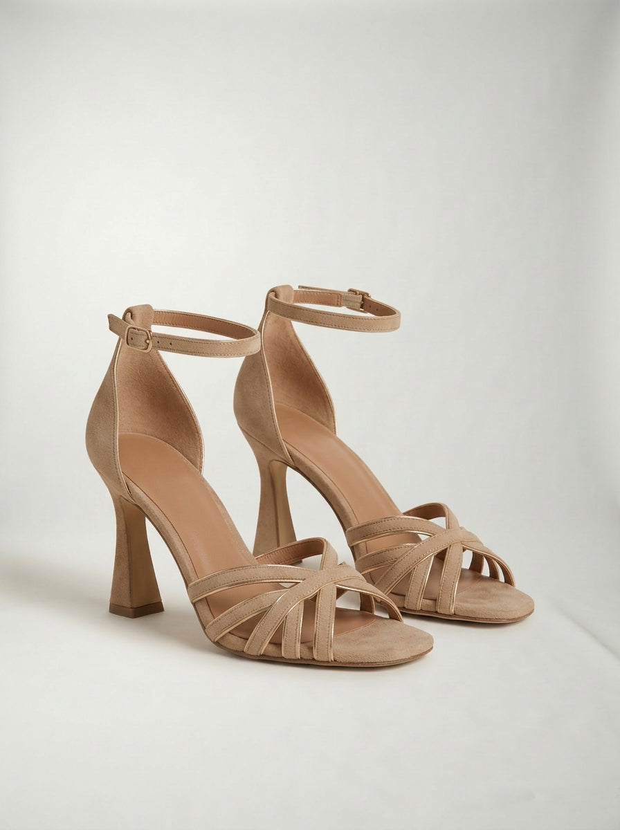 Tacones Elviera LAVRA - tacón mujer vista lateral