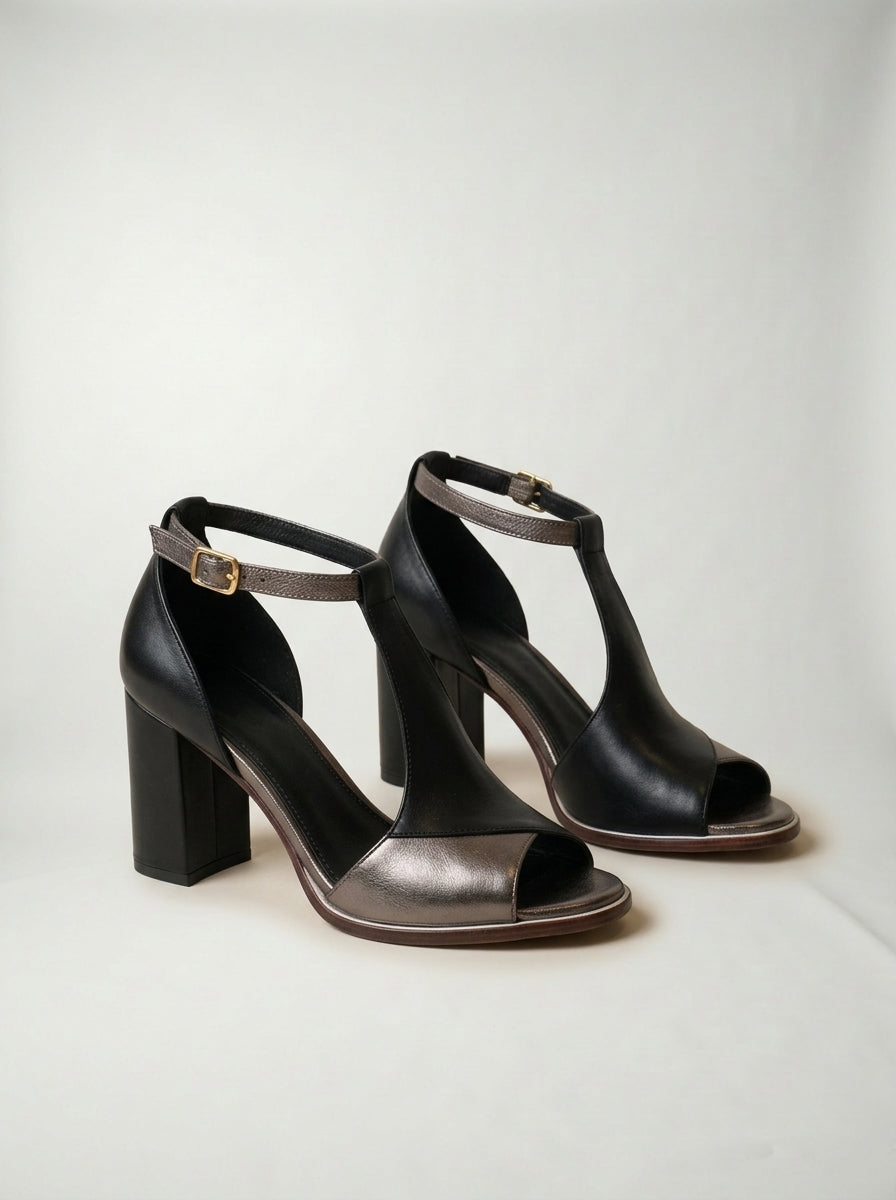 Tacones Nadaria LAVRA - tacón mujer vista lateral