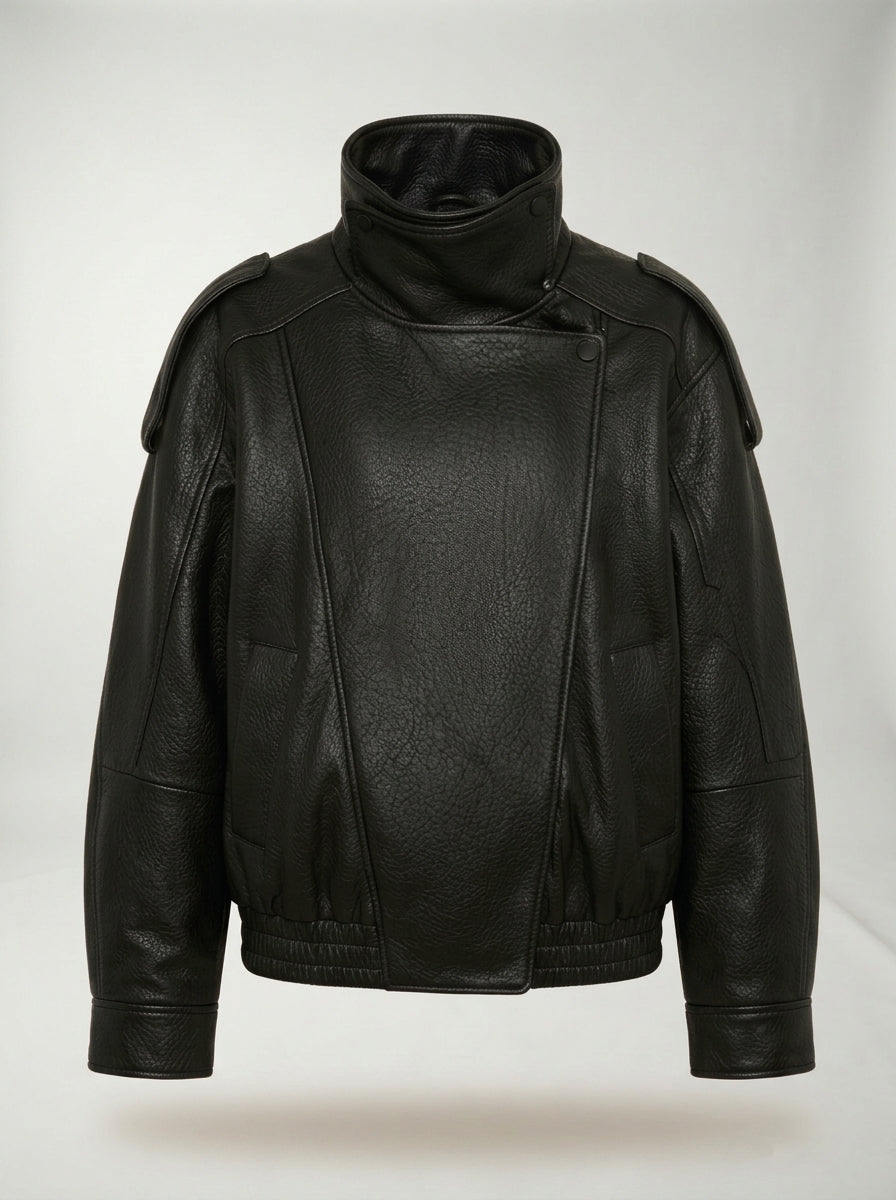 Chaqueta de Cuero Lope LAVRA - vista frontal product shot