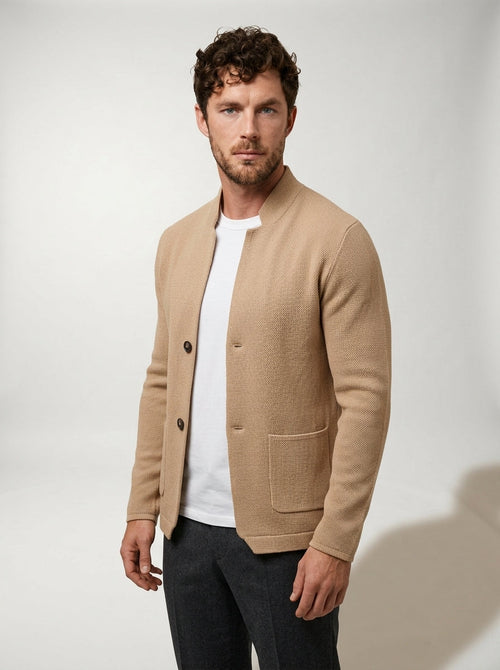 Blazer de Punto LAVRA - modelo editorial