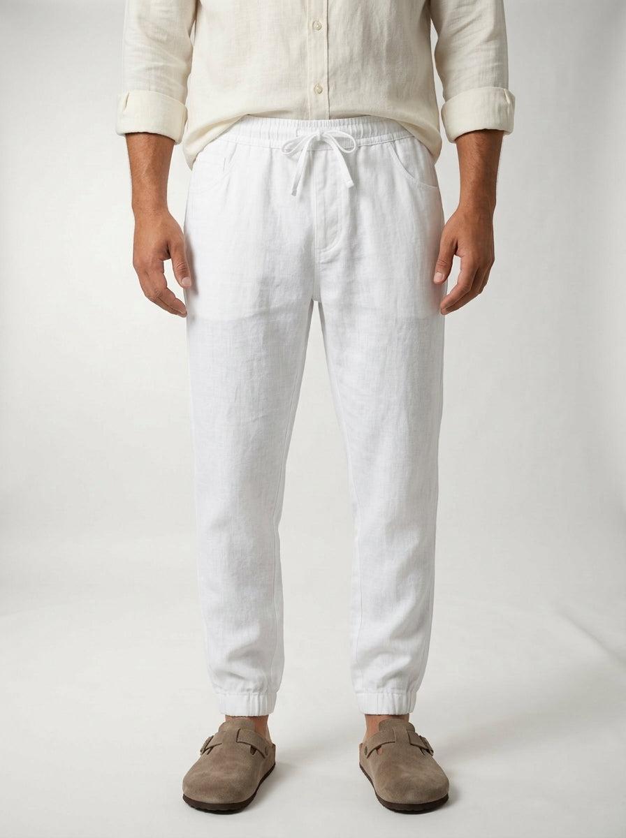 Pantalones de Lino LAVRA - look casual verano