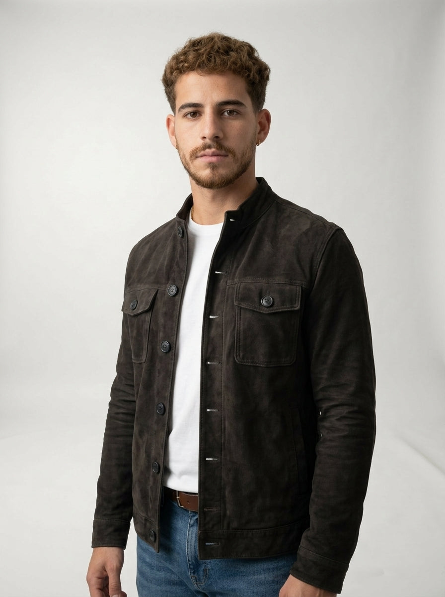 Sobrecamisa MAO LAVRA - modelo dark chocolate