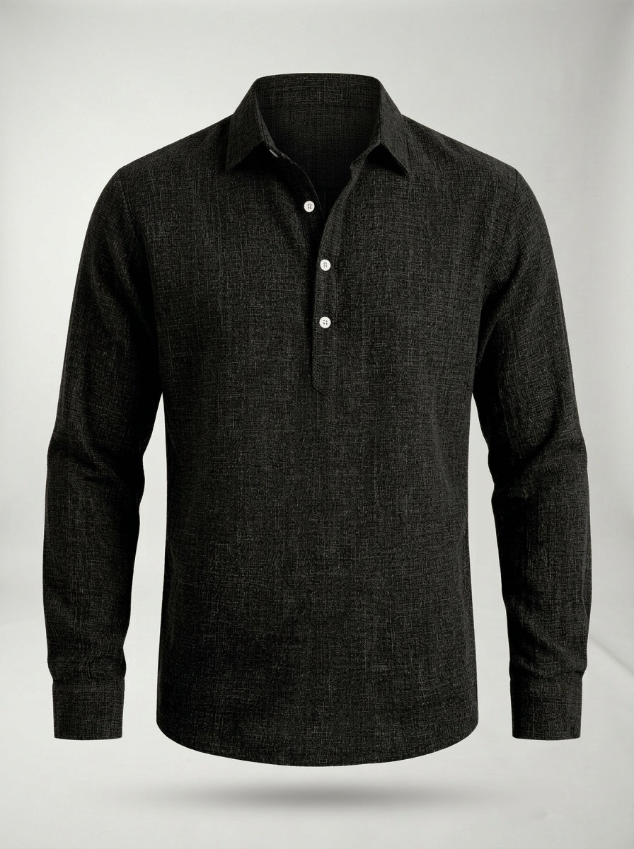 Camisa Lino Atelier LAVRA - vista posterior