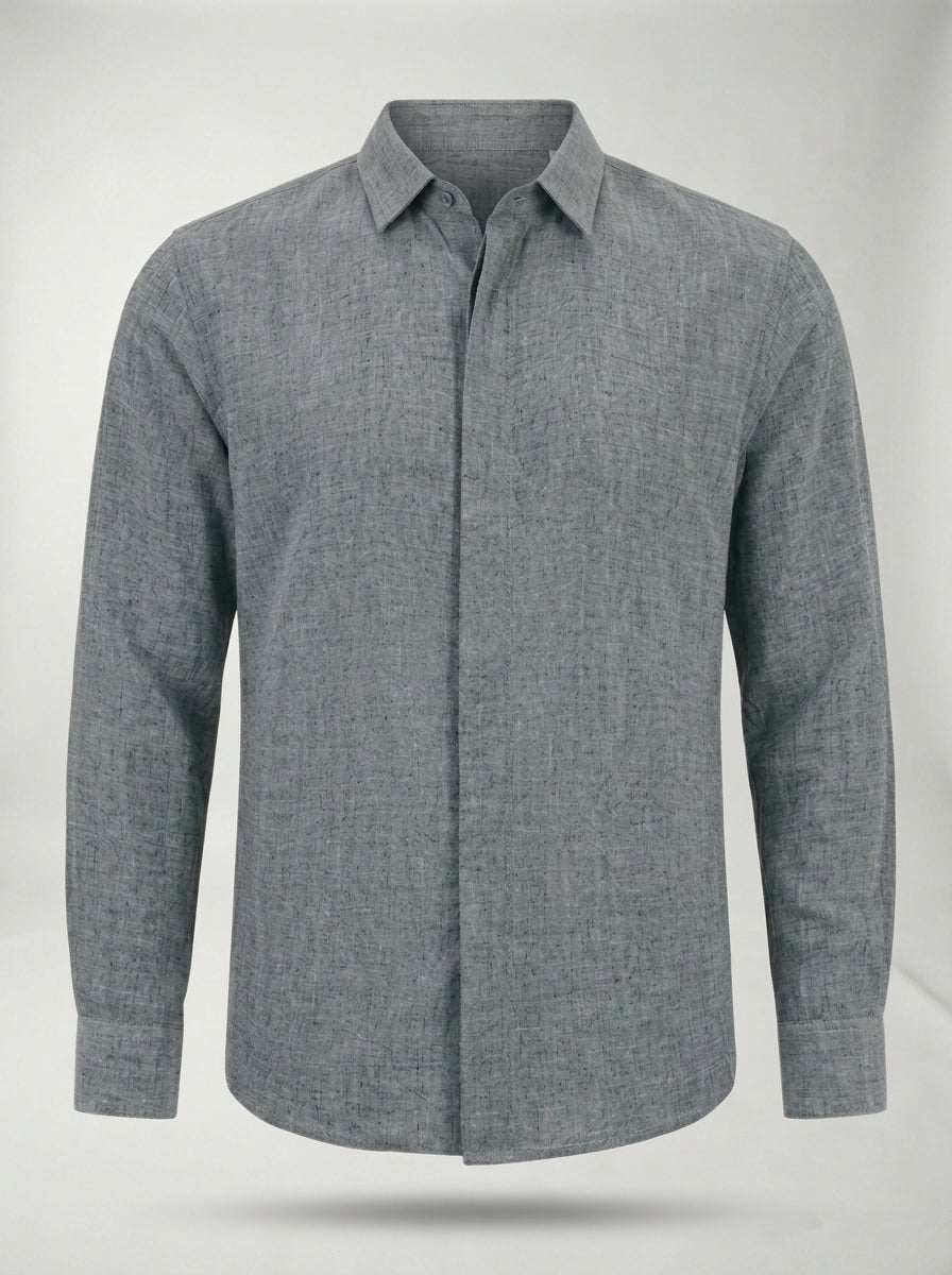 Camisa casual Giovanni LAVRA - vista posterior
