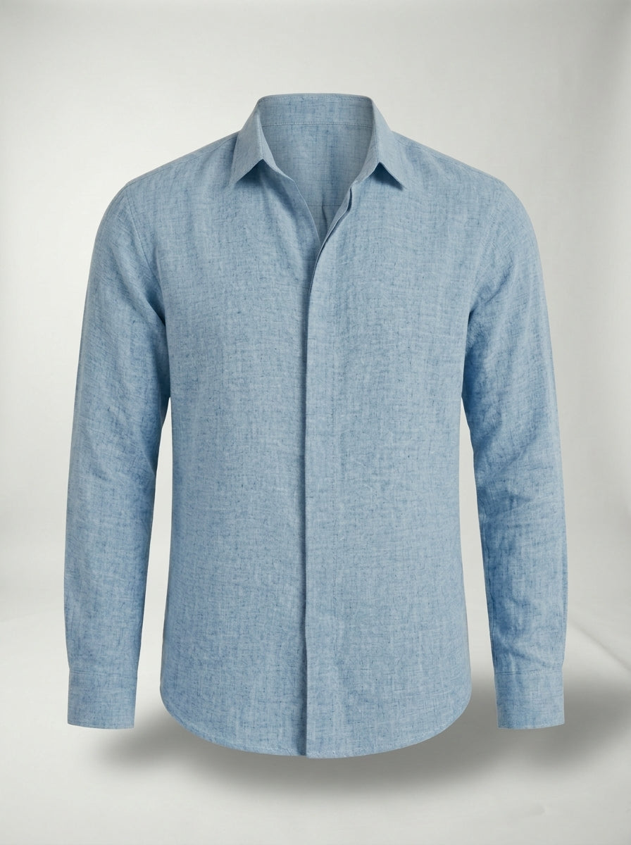 Camisa casual Giovanni LAVRA - vista frontal product shot