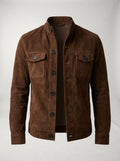 Sobrecamisa MAO LAVRA - chocolate vista frontal