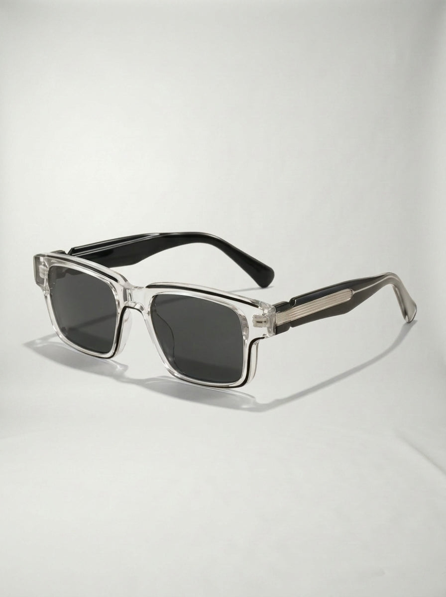 Gafas de sol OMNI LAVRA - montura geométrica vista lateral