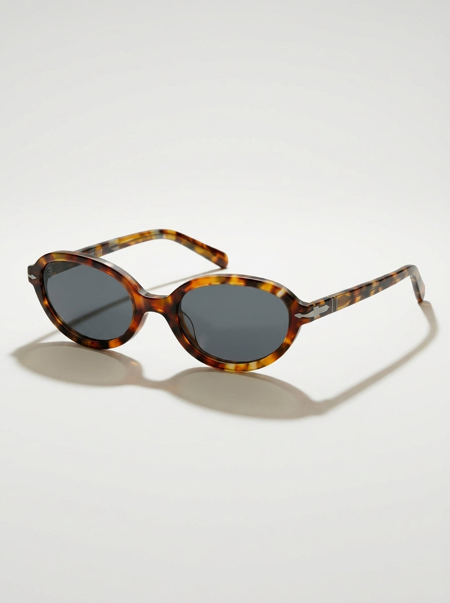 Gafas de sol MILANO LAVRA - montura ovalada habana protección UV