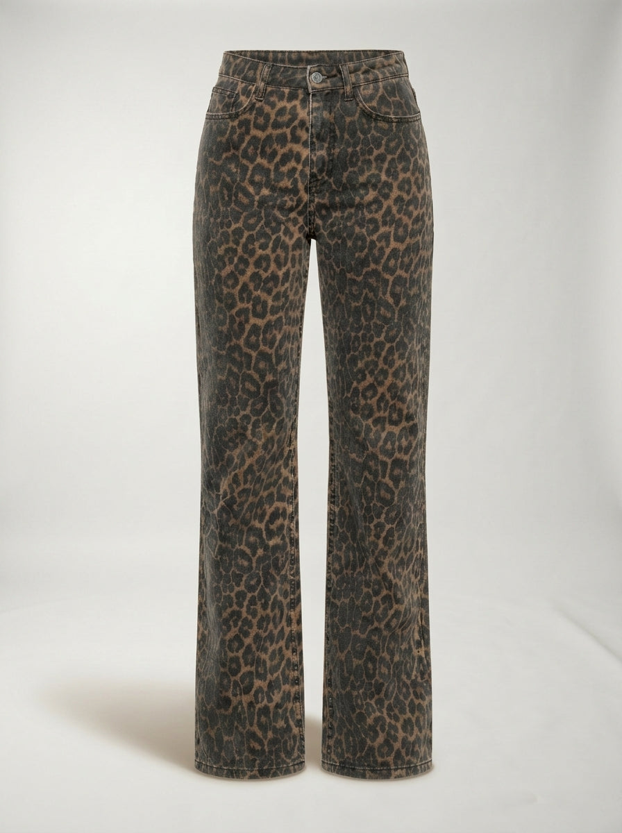 Pantalones LEOPARDO LAVRA - vista frontal