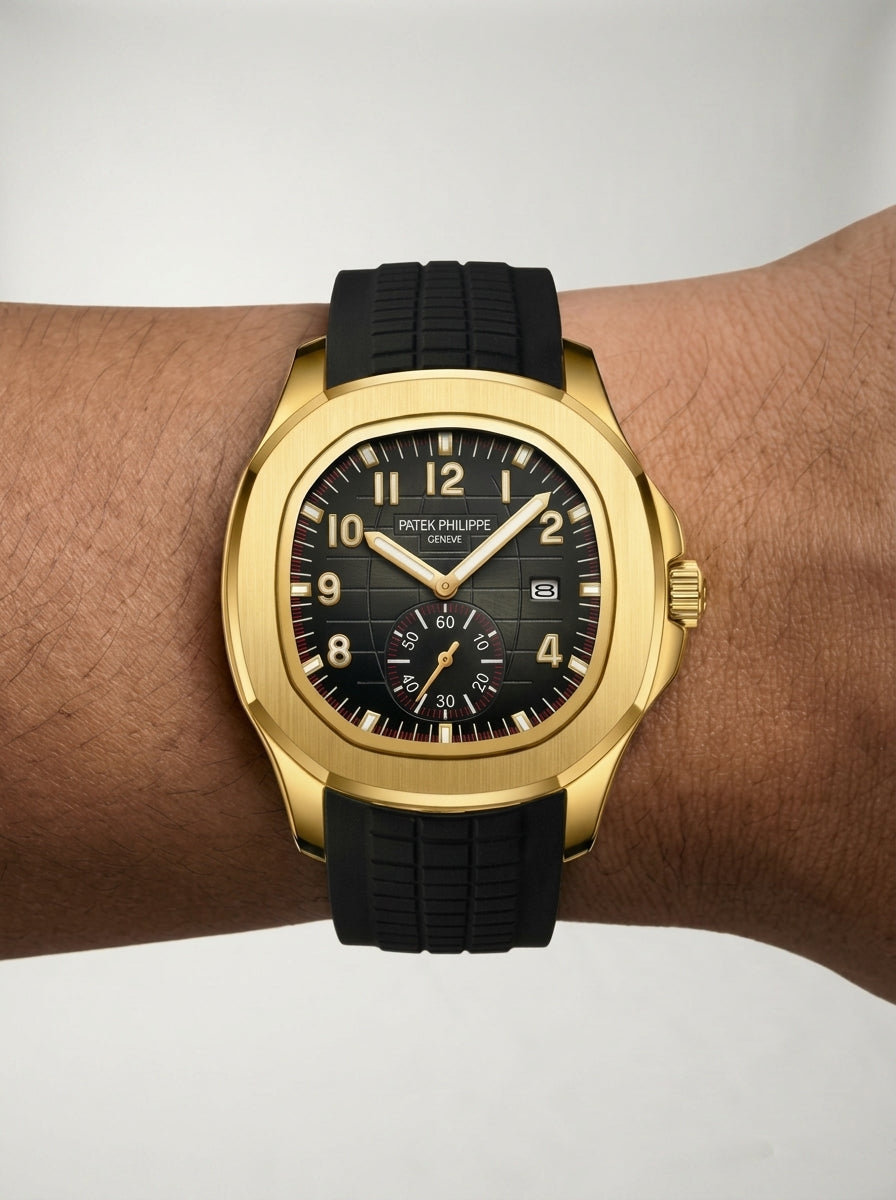 Reloj Deportivo Lumen 42mm LAVRA - marrón en muñeca