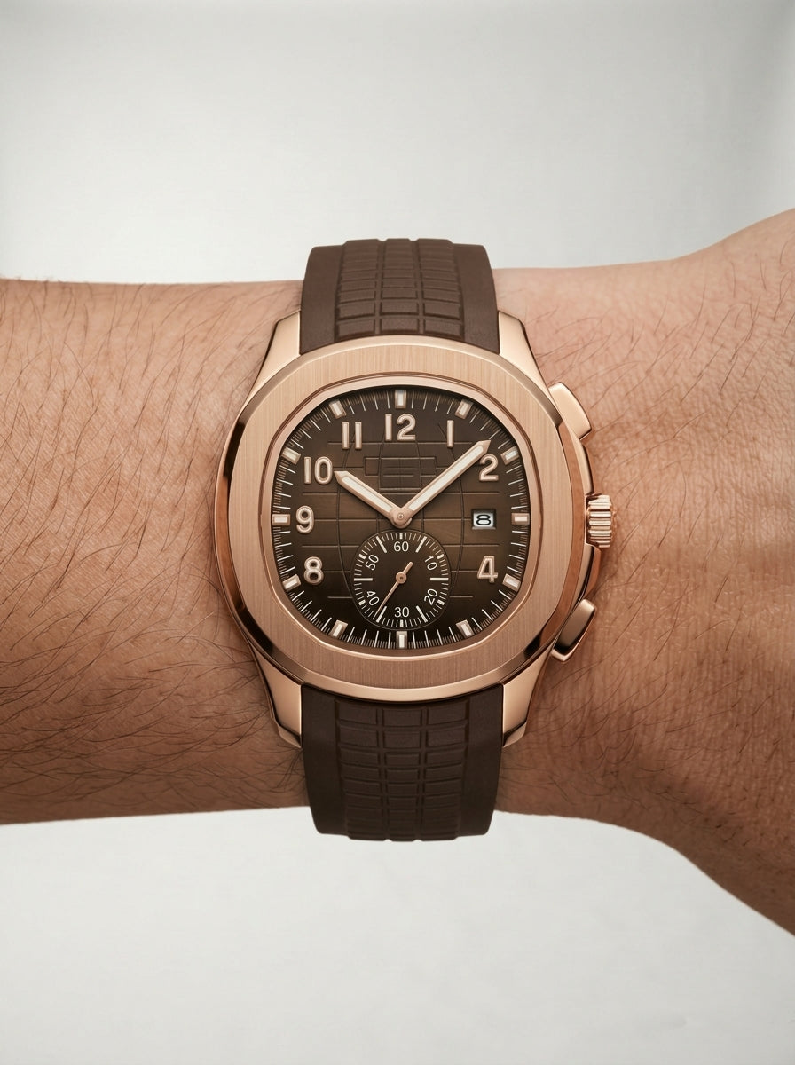 Reloj Deportivo Lumen 42mm LAVRA - verde en muñeca