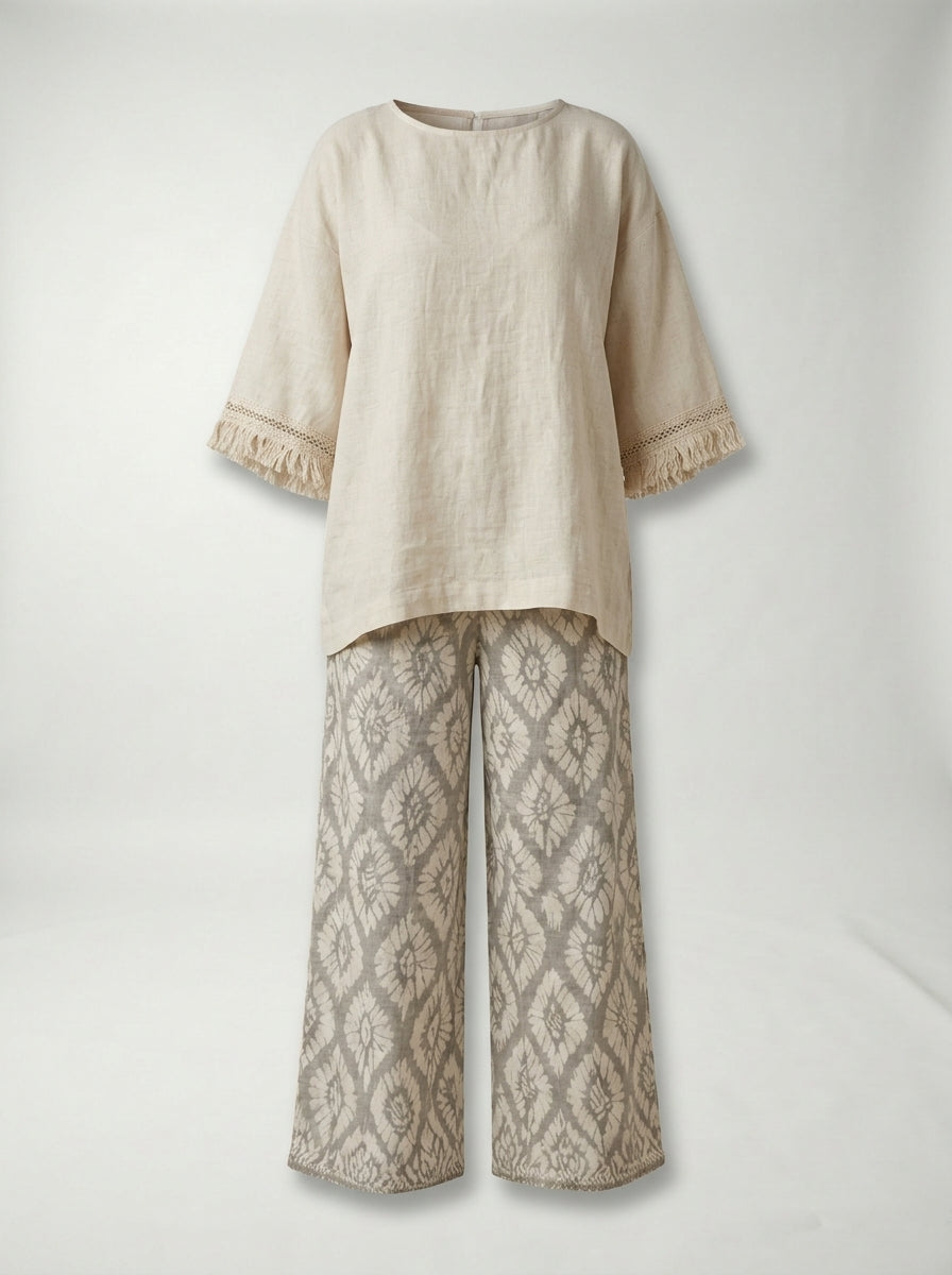 Conjunto ILARIA LAVRA - flat lay vista superior