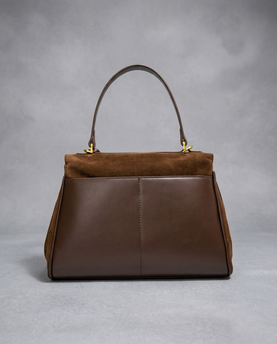 Bolso Suede LAVRA - detalle ante suave