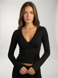 Top Aria LAVRA - top mujer modelo editorial look completo verano
