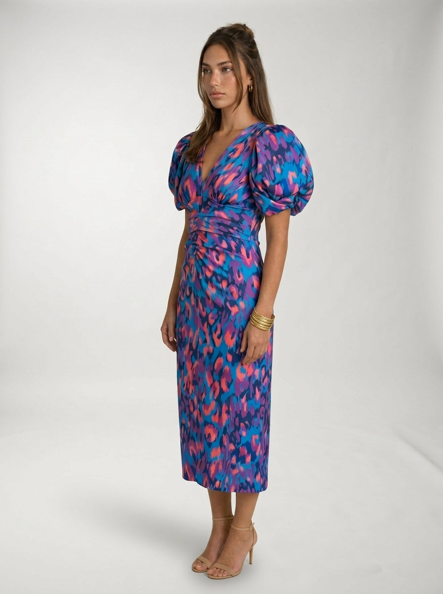 Vestido Andrea LAVRA - vestido primavera modelo editorial look romántico